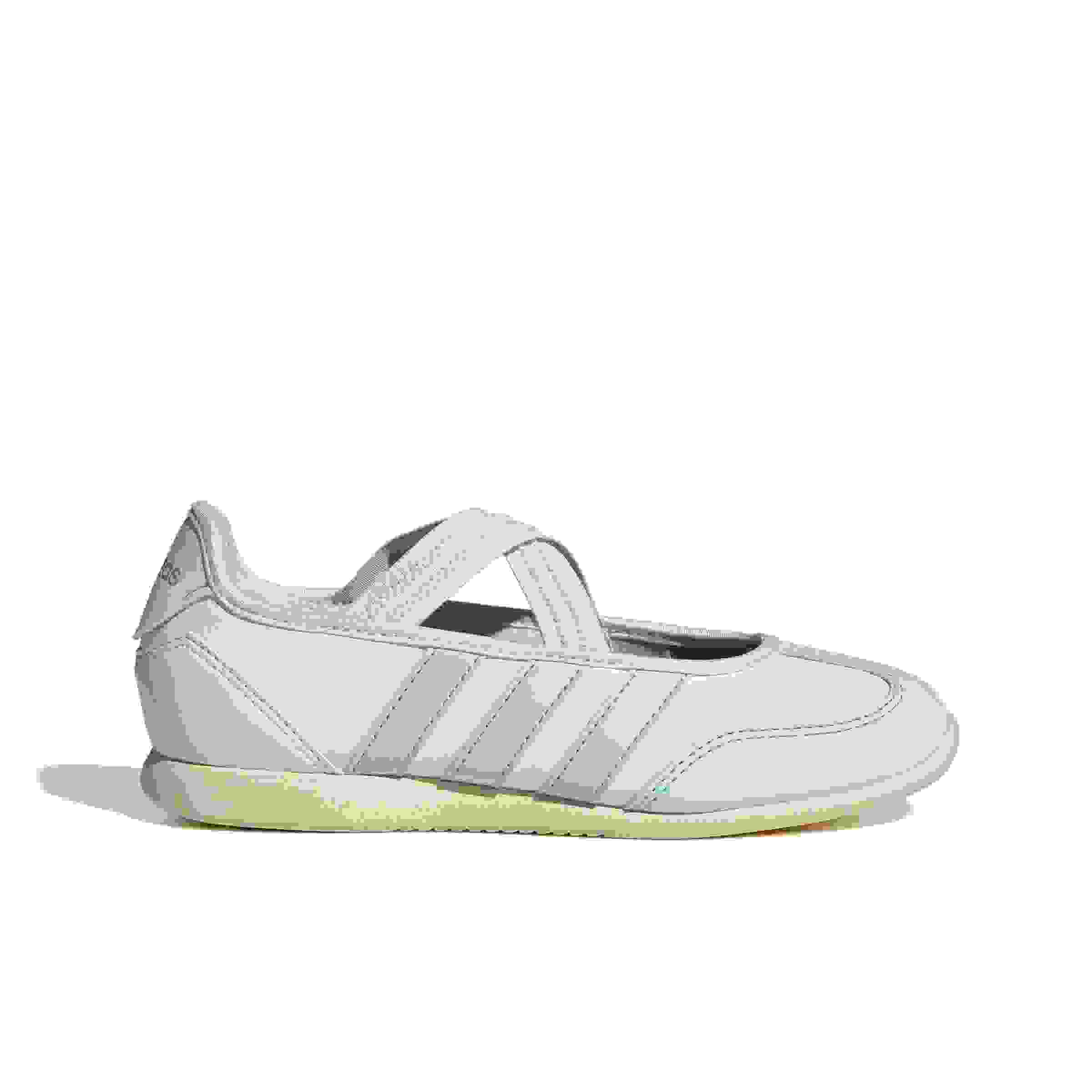 adidas Barreda Mary Jane Grade School Girls' "Core White/Halo Mint/Warm Vanilla" Shoe